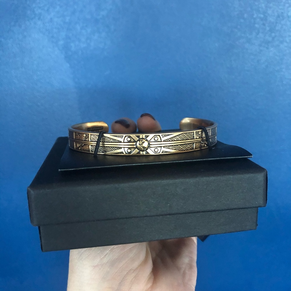 Alex and Ani Man compass cuff